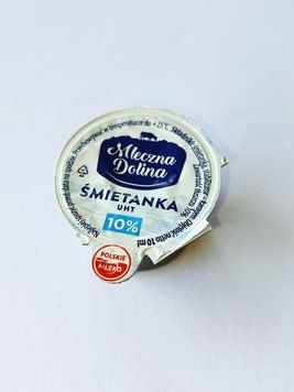 Вершки порційні для кави Молочна долина 10% 10 мл 300005 фото