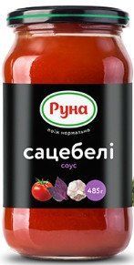Соус "Сацебели" Руна 485 грамм стеклянная банка 602011 фото