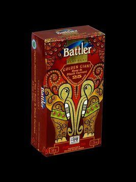 Чай чорний Battler Golden Giant Троянда та Смородина 25 пакетиків 50 г цейлонський 102055 фото