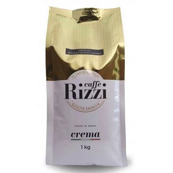 Кава в зернах Rizzi Crema 100% натуральна 1 кілограм 296002 фото