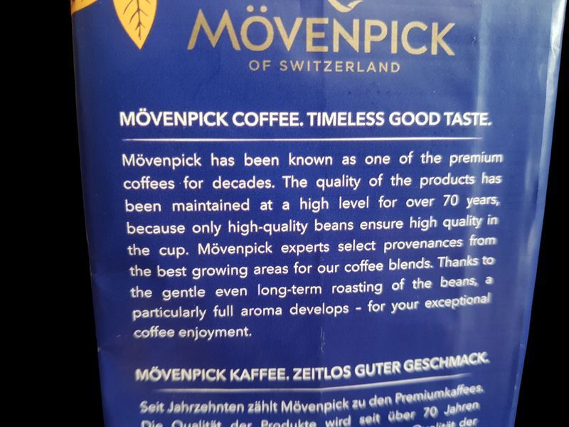 Смачна мелена кава Movenpick Caffe Crema 100% арабіка 500 грамів 202007 фото