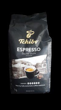 Кава Tchibo Espresso Sicilia Style 80% арабіка/20% робуста темне обсмажування 1 кілограм 222035 фото