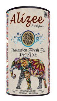 Чай черный листовой Alizee Plantations Fresh Tea РЕКОЕ 150 г в подарочной банке 110015 фото