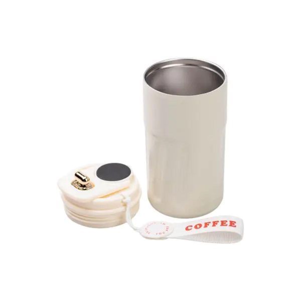 Термокружка Coffee с датчиком температуры 500 мл белая HP-14-10W HP-14-10W фото