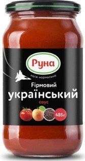 Соус "Украинский фирменный" Руна 485 грамм стеклянная банка 602014 фото