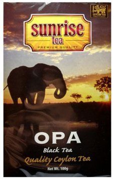 Цейлонський чорний великолистовий чай Sunrise OPA 100 грамів 364155 фото
