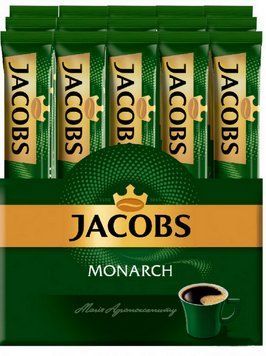 Кава розчинна Jacobs Monarch 26 стіків по 1,8 грами 219013 фото