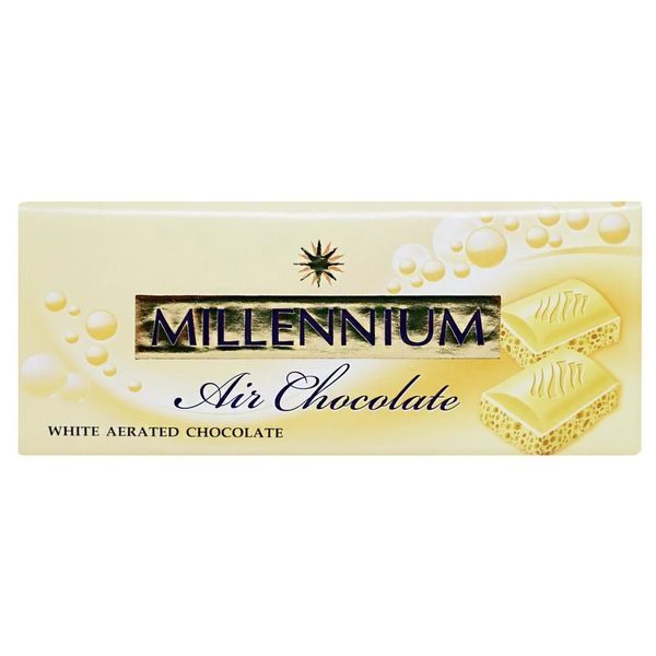 Белый пористый шоколад Millenium Air Chocolate 85 грамм 328004 фото