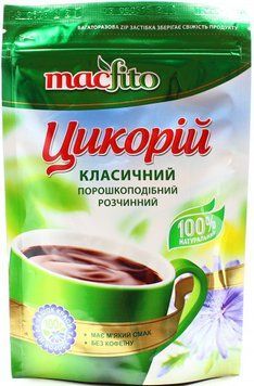 Натуральний цикорій Macfito 100 грамів розчинний без кофеїну та цукру 351021 фото