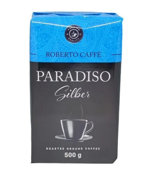 Кава мелена Paradiso Silber 500 грамів 202503 фото
