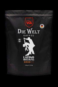 Німецька кава в зернах Die Welt Latino 1 кілограм | 100% арабіка 245001 фото