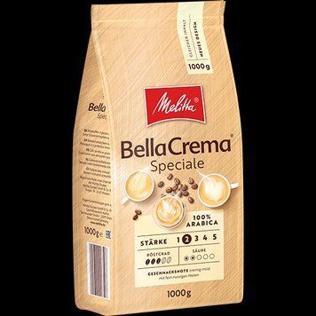 Кава зернова Melitta Bella Crema Speciale 1000 грамів | Світло-середнє обсмаження 213005 фото