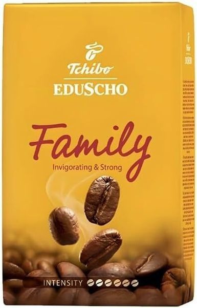 Кава міцна Tchibo Eduscho Family мелена 250 грамів у вакуумному пакованні 222005 фото