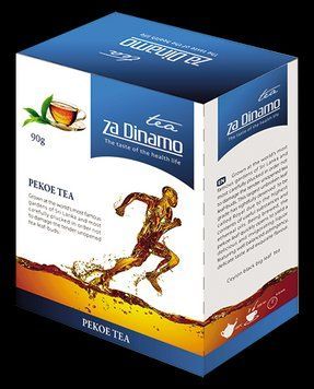 Чорний цейлонський чай Za Dinamo Pekoe листової 90 грам 125001 фото