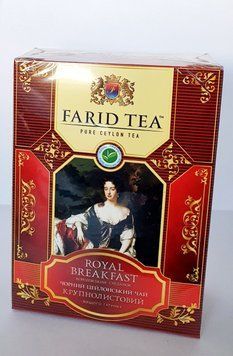 Чай чорний листовий Farid Tea Королівський Сніданок 100 гр. 107004 фото