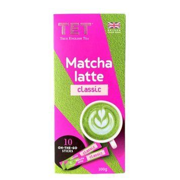 Зелений чай ТЕТ Matcha Latte Classic 10 стіків 101601 фото