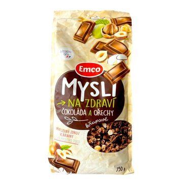 Мюсли Emco с шоколадом и орехам 750 грамм | Чехия 318027 фото