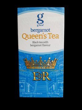 Черный чай с бергамотом g'tea Bergamot Queen's Tea 25 пакетиков 133002 фото