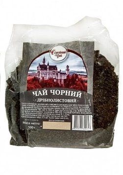 Чай чорний дрібнолистовий Сімейний 500 грамів у м'якому пакованні 151003 фото