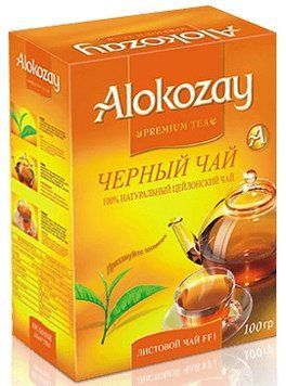 Індійський чорний чай Alokozay FF1 100 грам 129002 фото