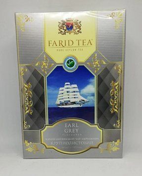 Чай черный листовой Farid Tea Эрл Грей 100 гр. 107006 фото