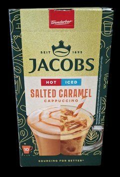 Капучино Jacobs Iced Latte Salted Caramel с соленой карамелью 10 x 21,3 г 219049 фото
