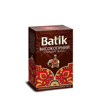 Цейлонський чай Батік чорний Високогірний 100 грам 116008 фото
