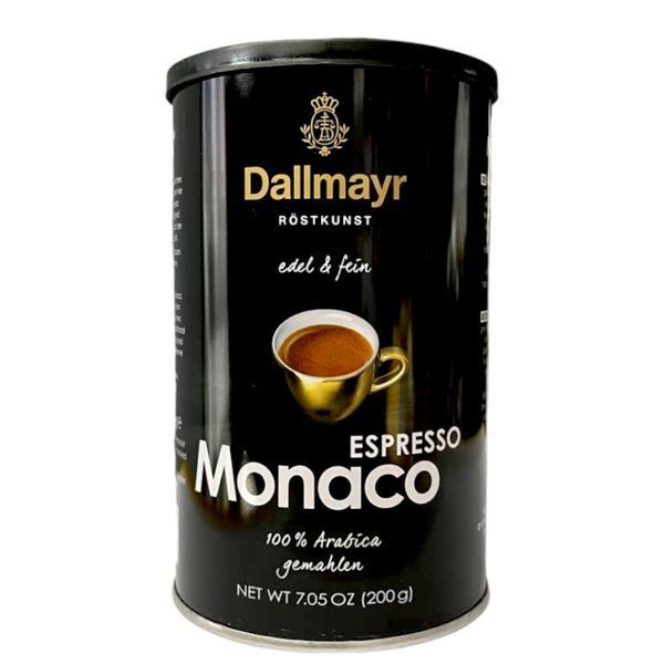 Кава мелена Dallmayr Monaco Espresso 100% арабіка 200 г у банці 205026 фото