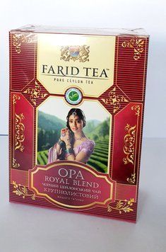 Чай черный листовой Farid Tea Роял Бленд ОПА 100 гр. 107007 фото