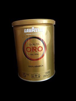 Кава мелена Lavazza Qualit Oro 100% арабіка 250 г у бляшанці 202409 фото