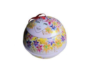 Новорічний чай у формі іграшки на ялинку Zylanica Xmas Caddy Lilly 50 грамів 141004 фото