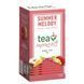 Фруктовий чай без кофеїну із малиною, яблуком і каркаде Tea Moments Summer Melody 25 пакетів в індивідуальних конвертах 150065 фото 3