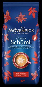 Кава в зернах M&ouml;venpick Schumli Swiss style 1 кілограм 202018 фото