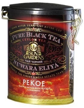 Чай чорний Sun Gardens Nuwara Eliva Pekoe 100 г. в жерстяній банці 106008 фото