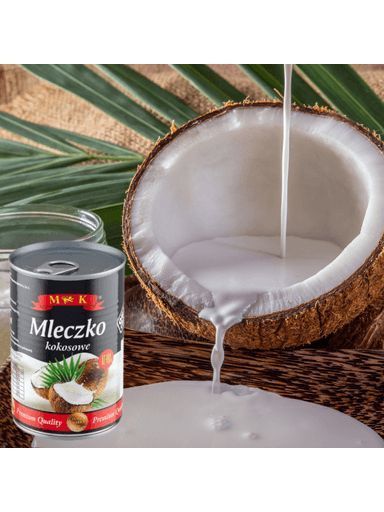 Премиальное кокосовое молоко M&K 400 граммов в жестяной банке 604005 фото