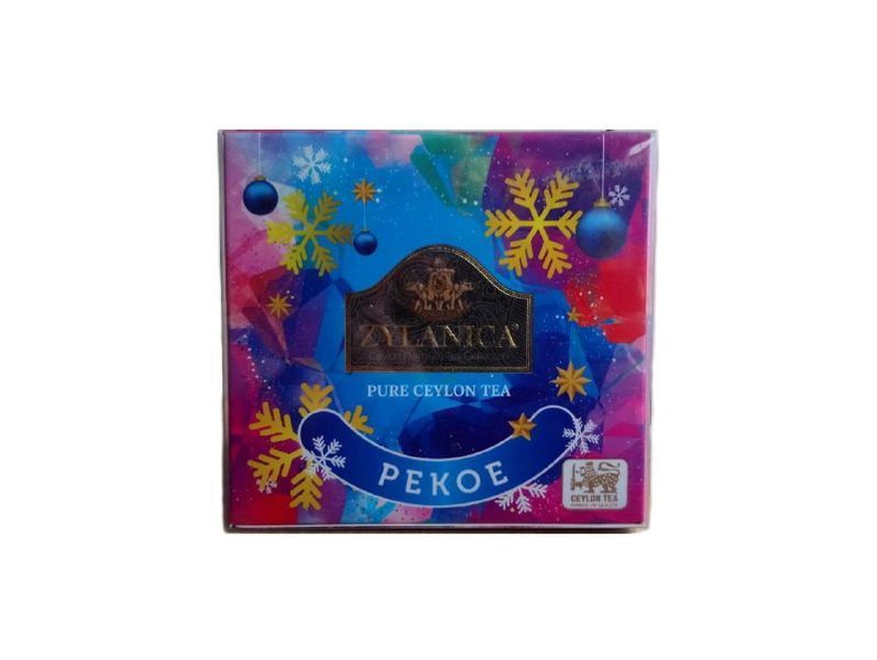 Рождественский чай в виде игрушки на ёлку Zylanica Xmas Caddy Petunia 50 грамм в жестяной банке 141005 фото