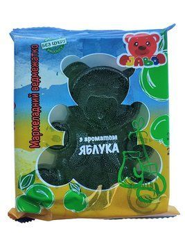 Мармелад без цукру Jabo Ведмедик зі смаком яблука 90 г 319006 фото