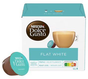 Nescafe Dolce Gusto Flat White кава в капсулах із молоком 16 шт. 285045 фото