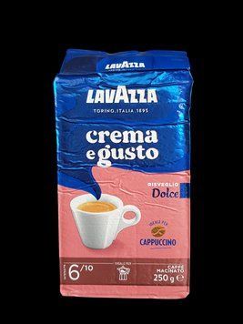 Кава мелена Lavazza Crema e Gusto Dolce 250 г у кольоровій упаковці 202422 фото
