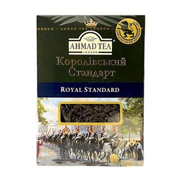 Чай Ахмад крупнолистовий Королівський стандарт чорний 100 грам 101511 фото