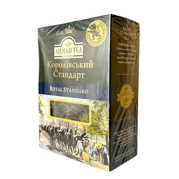 Чай Ахмад крупнолистовий Королівський стандарт чорний 100 грам 101511 фото