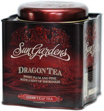 Чай чорний Sun Gardens Dragon Tea у жерстяній банці 200 г 106011 фото