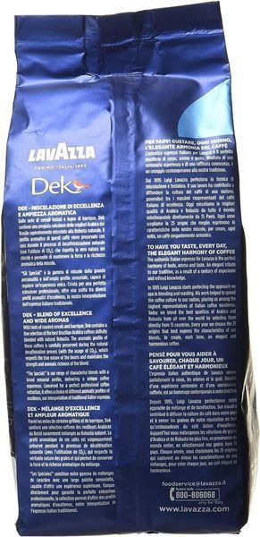 Lavazza кофе без кофеина в зернах Caffe Decaffeinato 500 грамм 202600 фото
