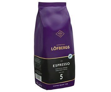 Кава в зернах Lofbergs Espresso 1 кг 253103 фото