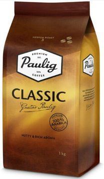Кава зернова Paulig Classic 100% арабіка 1 кілограм 241004 фото