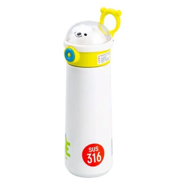 Термос детский 500 мл с трубочкой Желтый HP17306GR HP17306GR фото