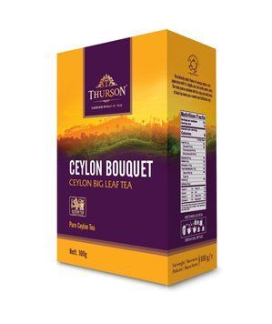 Чай чорний листовий Thurson Ceylon Bouquet FBOP 100 грамів 108001 фото