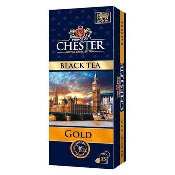 Chester Gold чай черный цейлонский 25 пакетиков 154212 фото