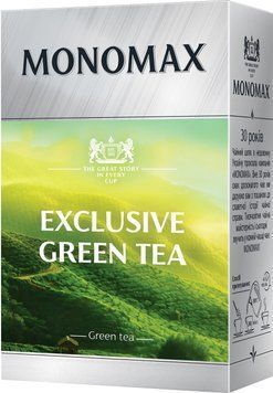 Зелёный крупнолистовой чай Мономах Exclusive Green Tea 90 грамм 115015 фото