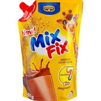 Какао-напій Kr&uuml;ger Mix Fix розчинний з вітамінами 450 г 352026 фото